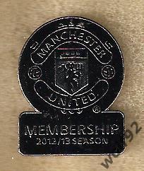 Знак Манчестер Юнайтед Англия (51) / Manchester United / Membership 2012-13