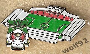 Знак Рексем Уэльс (1) / Wrexham FC / Стадион Рейскорс Граунд / 2020