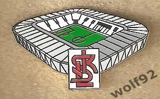 Знак ЛКС Лодзь Польша (1) / Lodzki KS / Городской Стадион / 2020