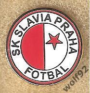 Знак Славия Прага Чехия (1) / SK Slavia Praha / 2020
