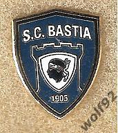 Знак СК Бастия Франция (1) / S.C.Bastia / 2010-е гг.