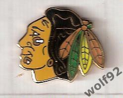 Знак Хоккей Чикаго Блэк Хоукс НХЛ (1) / Chicago Blackhawks NHL / 2000-е гг.