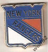 Знак Хоккей Нью Йорк Рейнджерс НХЛ (1) / New York Rangers NHL / 2000-е гг.