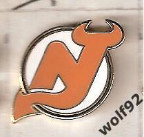 Знак Хоккей Нью Джерси Дэвилс НХЛ (1) / New Jersey Devils NHL / 2000-е гг.