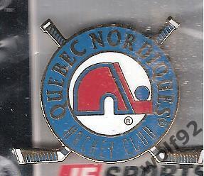 Знак Хоккей Квебек Нордикс НХЛ (2) / Quebec Nordiques / Официальный / 1990-е гг. 1