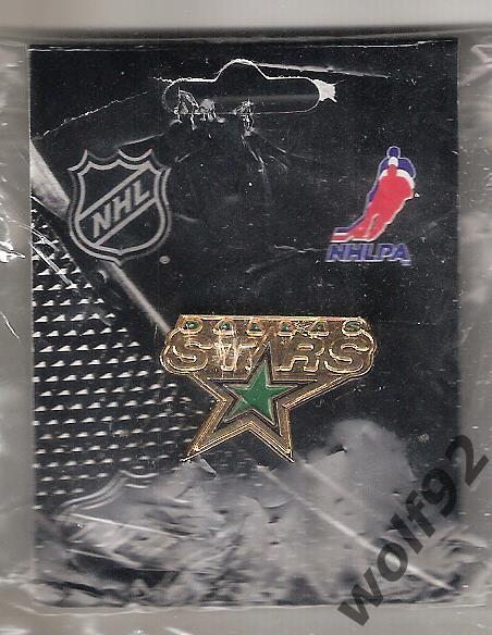 Знак Хоккей Даллас Старс НХЛ (9) / Dallas Stars NHL / Официальный / 1990-00-е