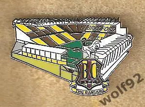Знак Брэдфорд Сити Англия (2) / Bradford City AFC / Стадион Вэлли Пэрейд / 2020