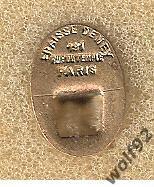 Знак Ренн Франция (3) / Stade Rennais FC / Fraisse Demey 1950-е (запонка) 1