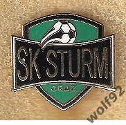 Знак Штурм Грац Австрия (4) / SK Sturm Graz / Пр-во Англия / 2000-е