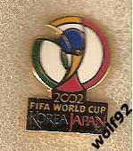 Знак ЧМ 2002 Корея/Япония (1) / Эмблема / Официальный @1999 FIFA TM