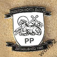 Знак Престон Норт Энд Англия (2) / Preston North End FC / 2015-17