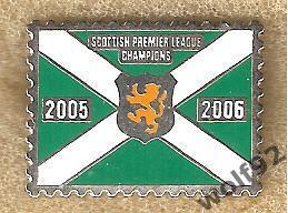 Знак Селтик Шотландия (23) /Celtic FC /Scottish Premier League Champions 2005-06