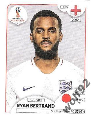 Наклейка №588 / Raheem Sterling / England / Panini / ЧМ 2018