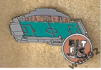 Знак Флитвуд Таун Англия (1) / Fleetwood Town FC / Стадион Хайбери / 2020