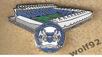 Знак Питерборо Юнайтед Англия(1) /Peterborough United /Стадион Лондон Роуд /2020