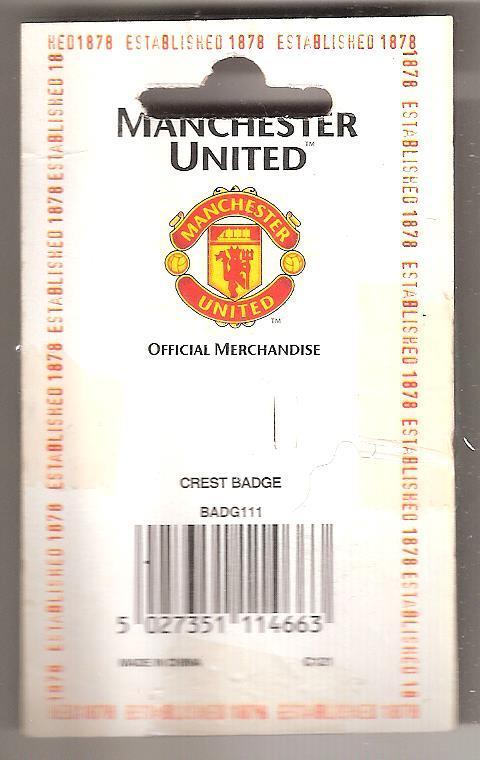 Знак Манчестер Юнайтед Англия (9) / Manchester United / Официальный / 2000-е 2