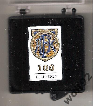 Знак Олесунд Норвегия (1) / Aalesunds FK / 100 лет/1914-2014 /Официальный /2014
