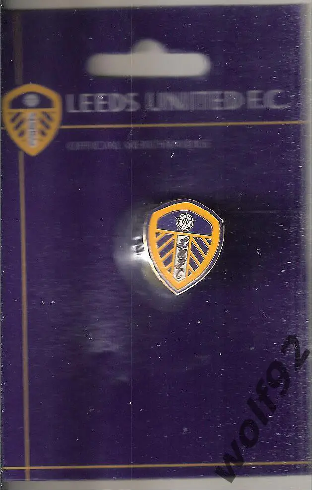Знак Лидс Юнайтед Англия (1) / Leeds United FC / Официальный / 2010-е