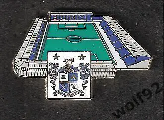 Знак Бери ФК Англия (1) / Bury FC / Стадион Гигг Лэйн / 2021