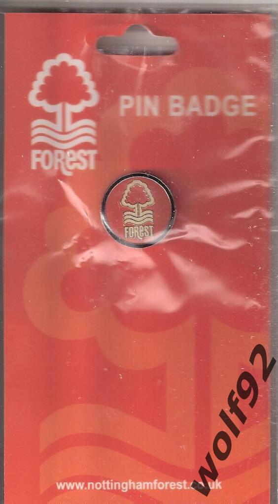 Знак Ноттингем Форест Англия (7) / Nottingham Forest FC / Официальный / 2000-е