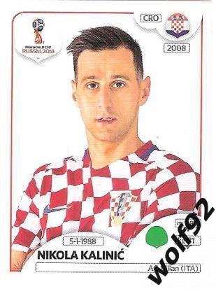 Наклейка №329 Nicola Kalinic / Croatia / Panini / ЧМ 2018