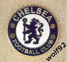 Знак Челси Англия (67) / Chelsea Football Club 2010-е гг. (размер D=20 мм)