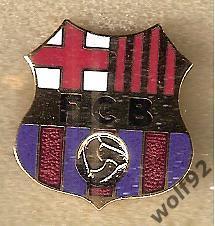 Знак Барселона Испания (3) / FC Barcelona / Пр-во Англия 1990-е гг.