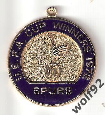 Знак/Медаль Тоттенхем Хотспур Англия(25) /Spurs UEFA Cup Winners 1972 /Оригинал