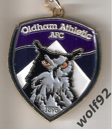 Брелок Олдем Атлетик Англия (2) / Oldham Athletic AFC / Официальный / 2019-20 1