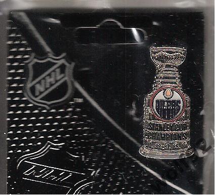Знак Хоккей Эдмонтон Ойлерс НХЛ(3) /Edmonton Oilers Stanley Cup Champions /Офиц.