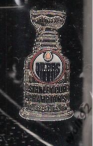 Знак Хоккей Эдмонтон Ойлерс НХЛ(3) /Edmonton Oilers Stanley Cup Champions /Офиц. 1