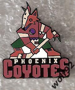 Знак Хоккей Феникс Койотс НХЛ (3) /Phoenix Coyotes NHL /Официальный /1990-00-е