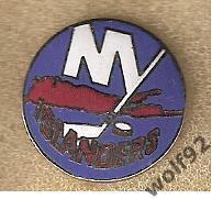 Знак Хоккей Нью Йорк Айлендерс НХЛ(6) /New York Islanders /C.R.Moore Ltd /1990-е