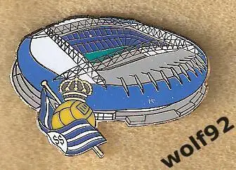 Знак Реал Сосьедад Испания (1) / Real Sociedad De Futbol / Стадион Аноэта / 2020