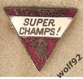 Знак Ливерпуль Англия(112) /Liverpool/Super Champs /Coffer Northampton /1970-е