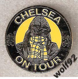 Знак Челси Англия (111) / Chelsea On Tour 2016-18-е гг. (размер D=30 мм)
