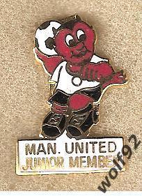 Знак Манчестер Юнайтед Англия(79)/Man United Junior Member/1980e/W.Reeves&Co Ltd