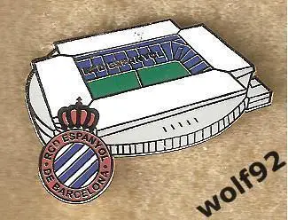 Знак Эспаньол Барселона Испания (4) / RCD Espanyol /Стадион RCDE Stadium / 2021