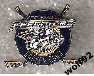Знак Хоккей Нэшвилл Предаторс НХЛ / Nashville Predators NHL / Официальный (4)