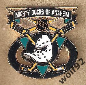 Знак Хоккей Анахайм Дакс НХЛ(9) /Anaheim Ducks/NHL /Официальный/TM @ NHL /2000-е