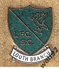 Знак Ливерпуль Англия (36) / L.F.C.S.C. Louth Branch / 1980-90-е гг.