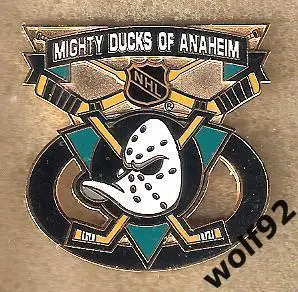 Знак Хоккей Анахайм Дакс НХЛ(9) /Anaheim Ducks/NHL /Официальный/TM @ NHL /2000-е