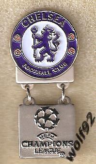 Знак Челси Англия (115) / Chelsea FC / Лига Чемпионов 2011-12/ Официальный