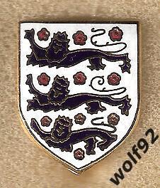 Знак Федерация Футбола Англия (2) / Оригинал / 1980-90-е гг.