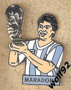 Знак Диего Марадона / Аргентина (2) / Maradona / Легенды Мирового Футбола / 2023