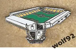 Знак Порт Вэйл Англия (1) / Port Vale FC / Стадион Вэйл Парк / 2021