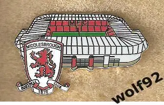 Знак Мидлсбро Англия (6) / Middlesbrough FC / Стадион Риверсайд Стэдиум / 2021