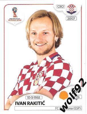 Наклейка №321 Ivan Rakitic / Croatia / Panini / ЧМ 2018