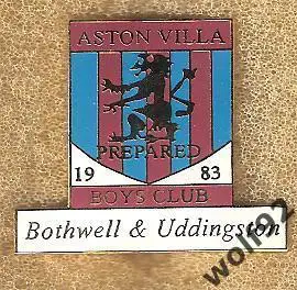 Знак Астон Вилла Англия(31) /Aston Villa /Boys Club/Bothwell & Uddington /2000-е