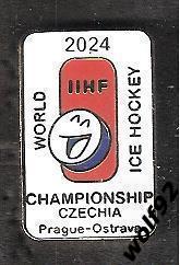 Знак Хоккей ЧМ 2024 Чехия (1) / Эмблема / 2023